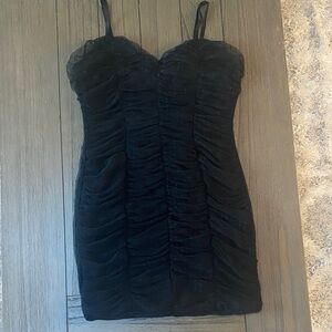 Short Ruched Dress